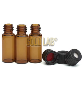 VIAL ÂMBAR 2,0ML GRAD BRANCA ROSA 8-425 -11 6X32MM USP C/100	2 ML