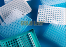 PLACA PCR 96 POÇOS 0,1ML C/25 SEM BORDA + CORTE H12 + LIVRE RNASE/DNASE/APIROG. 