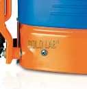 PULVERIZADOR COSTAL MANUAL 20L CILINDRO METAL