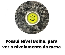 MESA ANTI-VIBRATORIA PARA BALANÇA COM NIVEL 30X40