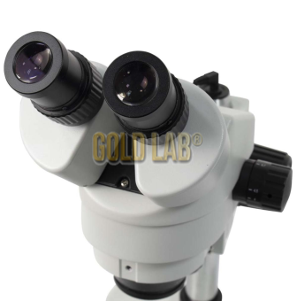 ESTEREOMICROSCÓPIO BINOCULAR COM ZOOM 7X -45X