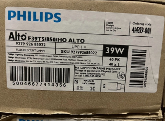 LAMPADA FLUORESCENTE F39T5/841/HO BRANCA FRIA