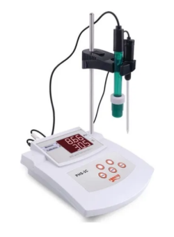 PHMETRO DIGITAL DE BANCADA COM MEDIDOR DE TEMPERATURA POMETER BIVOLT 0-14