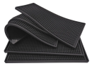 VITTAK TAPETE ESCORREDOR DE LOUÇA SILICONE 45X30 COR PRETO