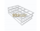 RACK/ESTANTE ARAME REV. PVC TRANSP. BOLSA NASCO 15 COMPARTIMENTOS